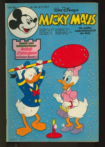 Micky Maus 1977: Nr. 46: