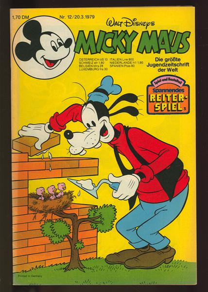 Micky Maus 1979: Nr. 12: