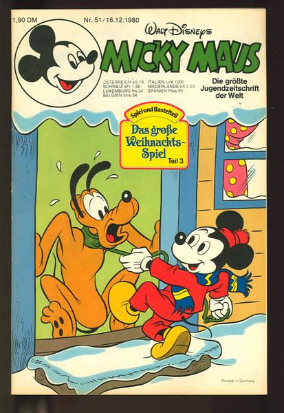 Micky Maus 1980: Nr. 51: