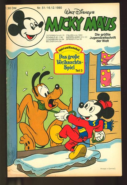 Micky Maus 1980: Nr. 51: