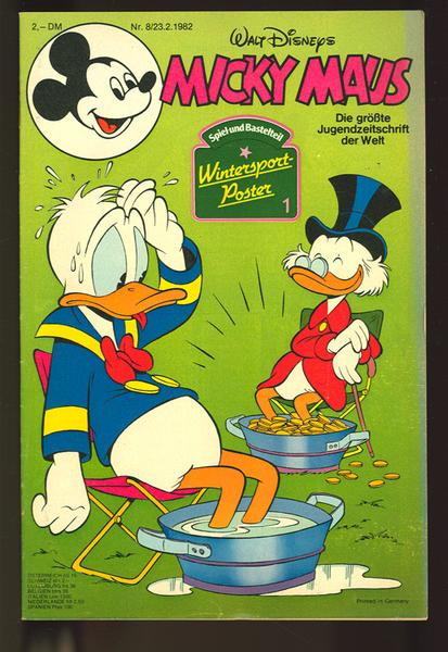 Micky Maus 1982: Nr. 8:
