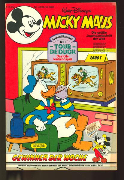 Micky Maus 1982: Nr. 43: