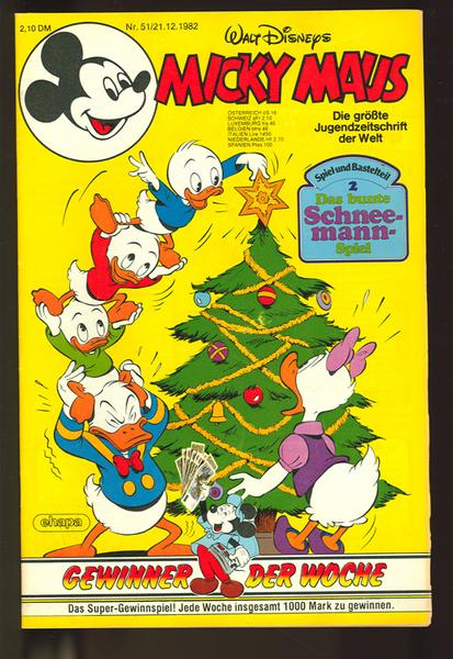 Micky Maus 1982: Nr. 51: