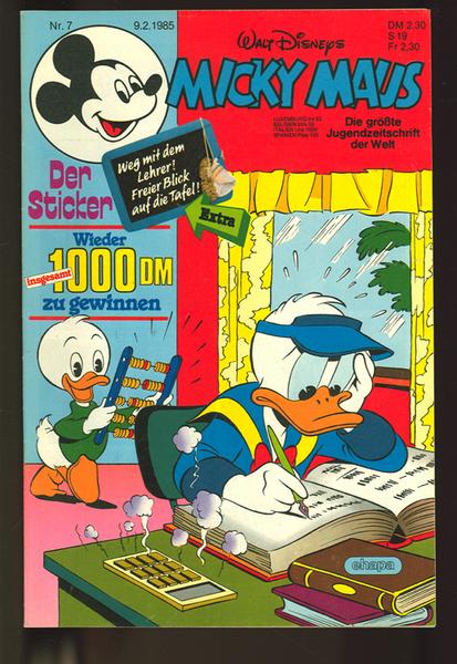 Micky Maus 1985: Nr. 7: