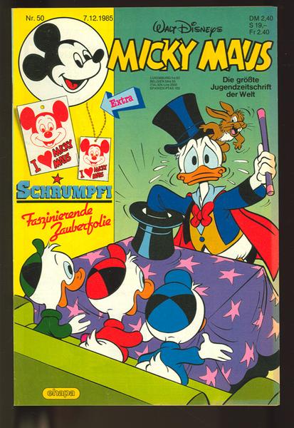 Micky Maus 1985: Nr. 50: