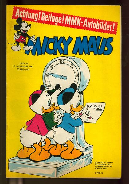 Micky Maus 1963: Nr. 44: