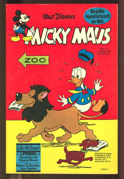 Micky Maus 1965: Nr. 11: