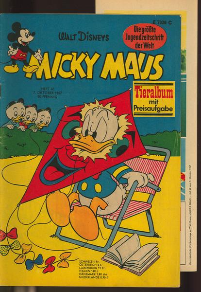 Micky Maus 1967: Nr. 40: