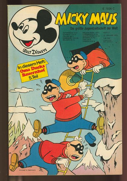 Micky Maus 1974: Nr. 2: