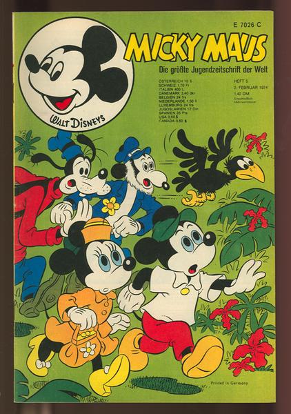 Micky Maus 1974: Nr. 5: