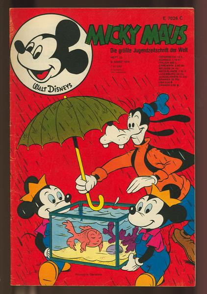 Micky Maus 1974: Nr. 10: