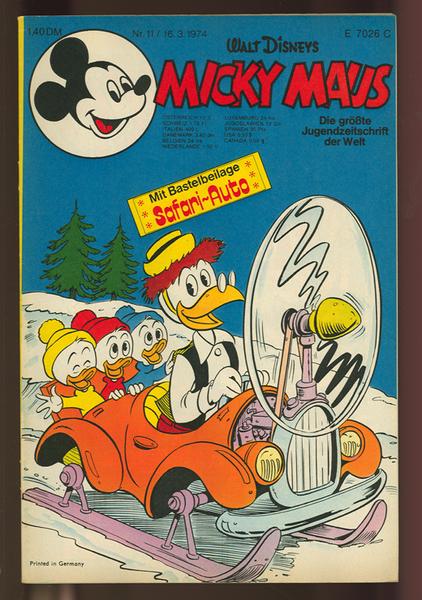 Micky Maus 1974: Nr. 11:
