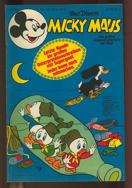 Micky Maus 1974: Nr. 15: