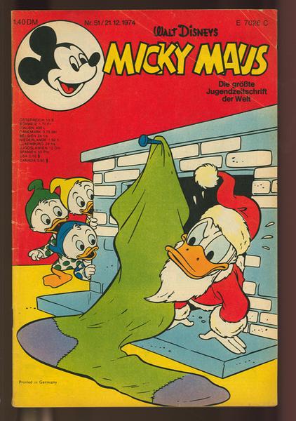 Micky Maus 1974: Nr. 51: