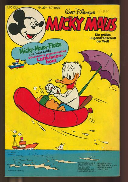 Micky Maus 1976: Nr. 29:
