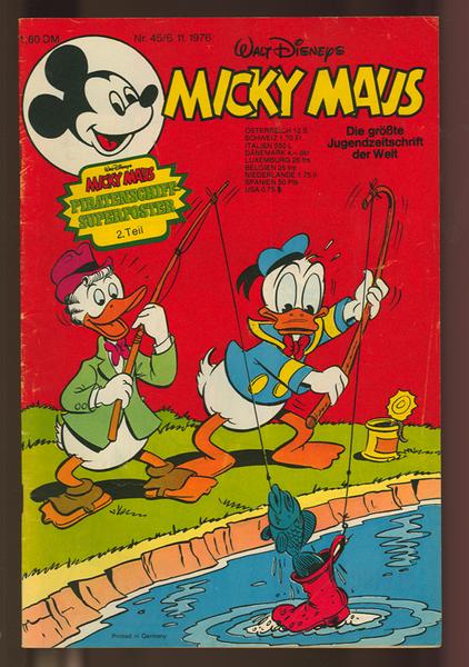Micky Maus 1976: Nr. 45:
