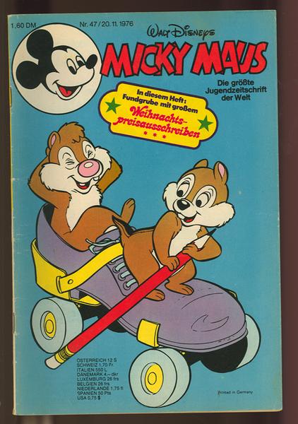 Micky Maus 1976: Nr. 47: