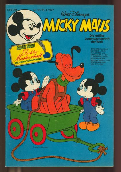 Micky Maus 1977: Nr. 16:
