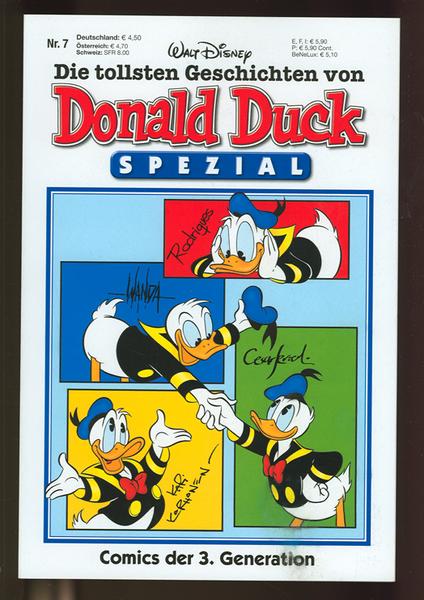 Die tollsten Geschichten von Donald Duck Spezial 7: Comics der 3. Generation