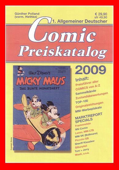 COMICPREISKATALOG 2009