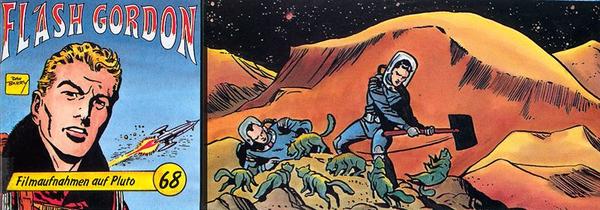 Flash Gordon 68: Filmaufnahmen auf Pluto