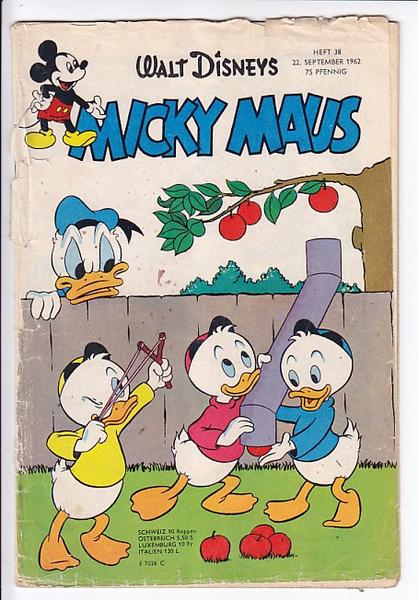 Micky Maus 1962: Nr. 38: