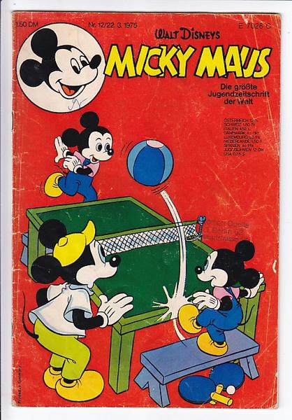 Micky Maus 1975: Nr. 12: