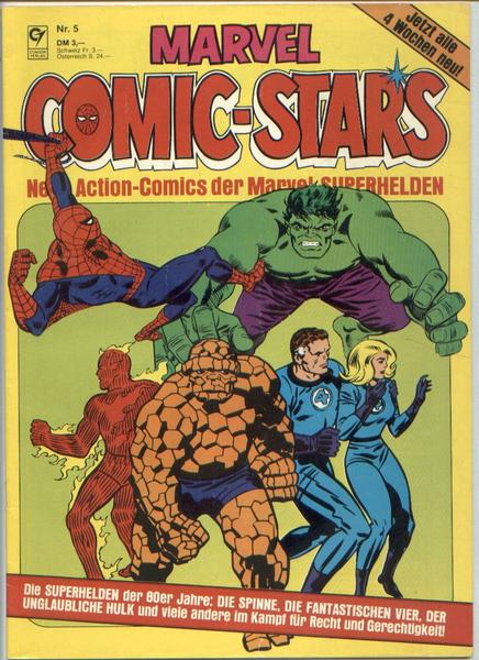 Marvel Comic-Stars 5: