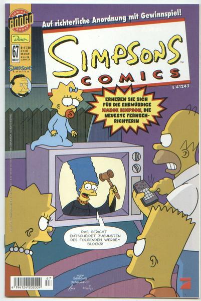 Simpsons Comics 67: