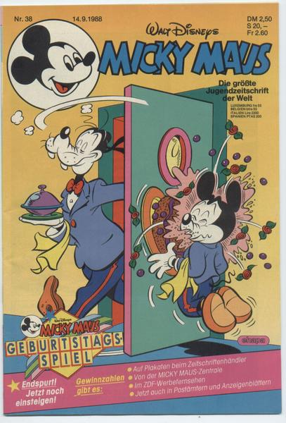 Micky Maus 1988: Nr. 38: