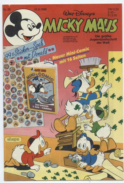Micky Maus 1988: Nr. 25: