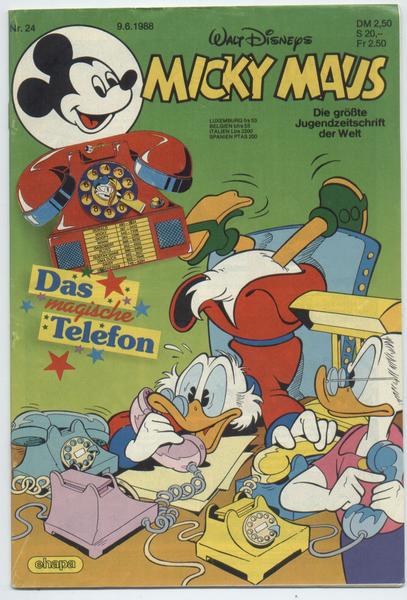 Micky Maus 1988: Nr. 24: