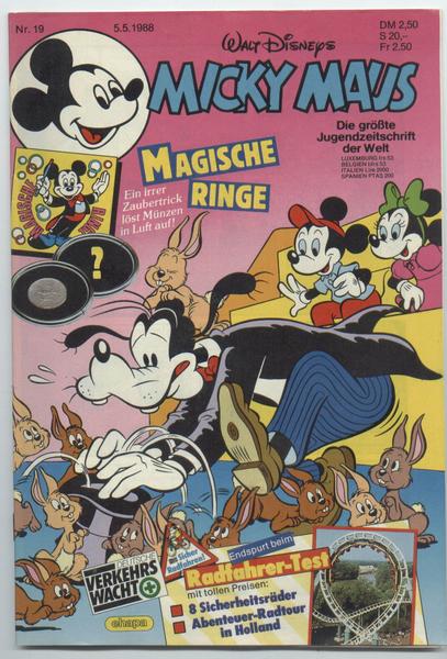 Micky Maus 1988: Nr. 19: