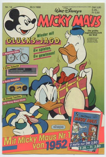 Micky Maus 1988: Nr. 14: