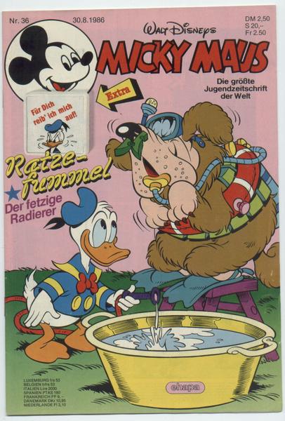 Micky Maus 1986: Nr. 36: