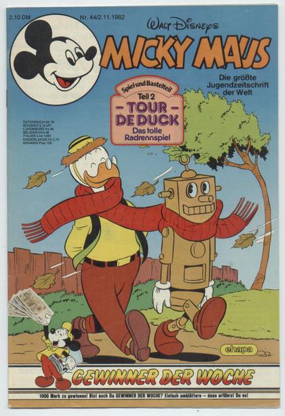 Micky Maus 1982: Nr. 44: