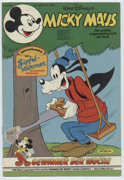 Micky Maus 1982: Nr. 42: