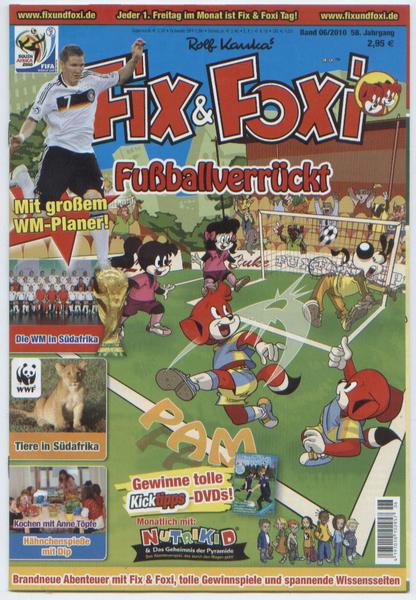 Fix und Foxi 06/2010: Fußballverrückt