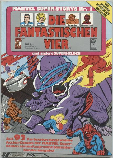 Marvel Super-Storys 1: Die Fantastischen Vier