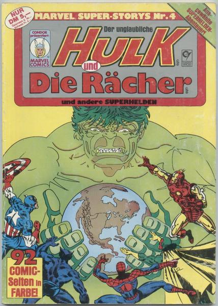 Marvel Super-Storys 4:Hulk und die Rächer