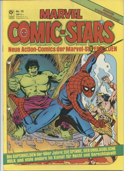 Marvel Comic-Stars 15: