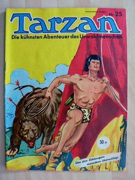 Tarzan 25: Von den Schlangenmenschen überwältigt