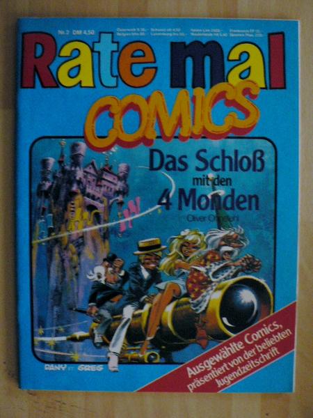 Rate mal Comics 2: Oliver Ohnefehl: Das Schloß mit den 4 Monden