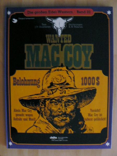 Die großen Edel-Western 22: Mac Coy: Wanted (Hardcover)