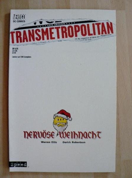 Transmetropolitan: Nervöse Weihnacht (Sonderedition »Comic Action 99«)