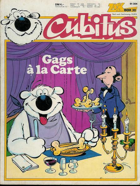 Zack Comic Box 30: Cubitus: Gags a la carte