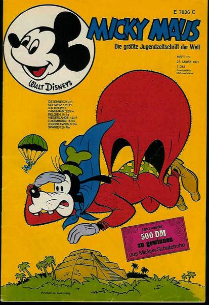 Micky Maus 1971: Nr. 13: