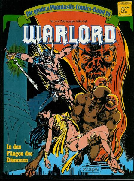 Die großen Phantastic-Comics 16: Warlord: In den Fängen des Dämonen