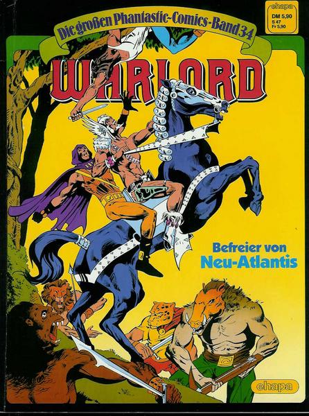 Die großen Phantastic-Comics 34: Warlord: Befreier von Neu-Atlantis