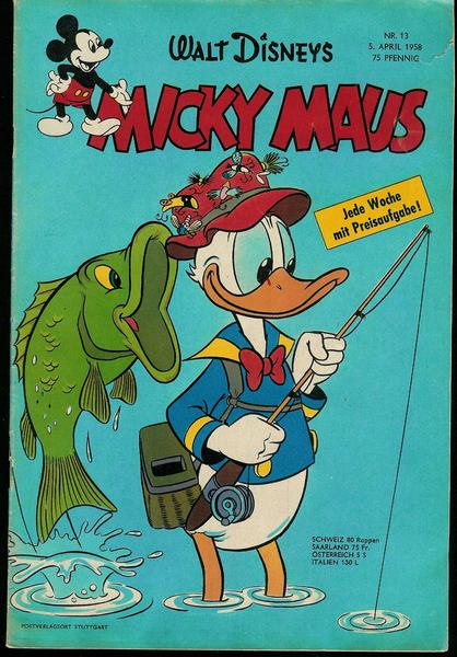 Micky Maus 1958: Nr. 13: